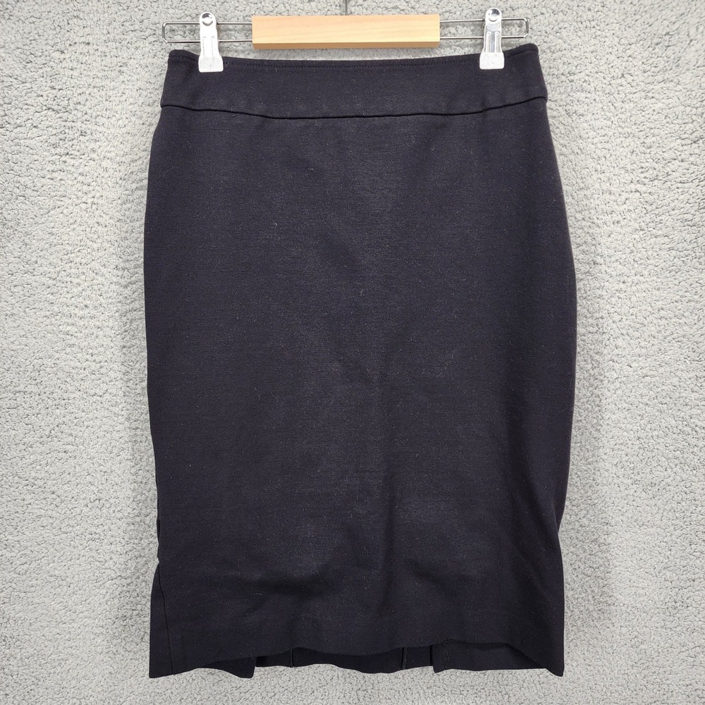 J'envie New York Black Pencil Skirt Women Size 6 Knee Length Business‎ Casual